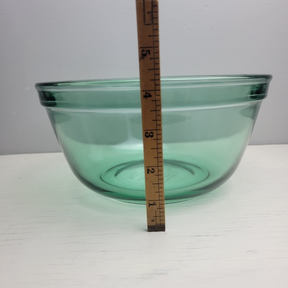 Anchor Ovenware Mixing Bowl Green Clear 2.5 Qt - Picture 10 of 13